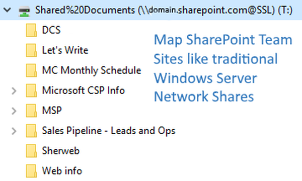 Microsoft office 365 sharepoint online map network drive