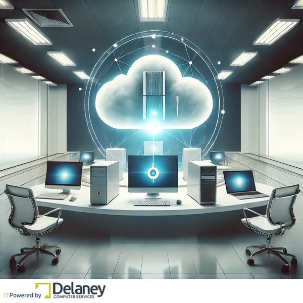 An image depicting device as a service fully managed it hardware