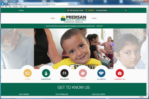 Predisan Website