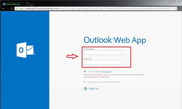 Resetting Your Password in your Hosted Exchange Account