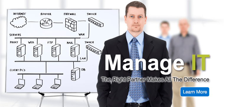 Managed IT Makes the Difference - Get rid of the one man show and go with a Pro