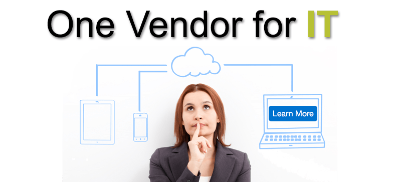 See how having One Vendor for IT can help you control your <b>IT</b> costs and improve productivity