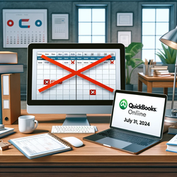 Quickbooks will discontinue certain desktop versions 7/31/24